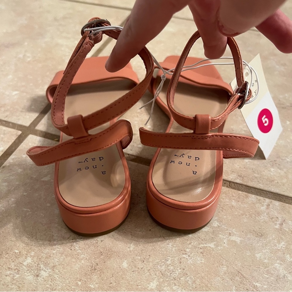 NWT A New Day Pink Delores Sandal Women’s Size 5 - Picture 3 of 7